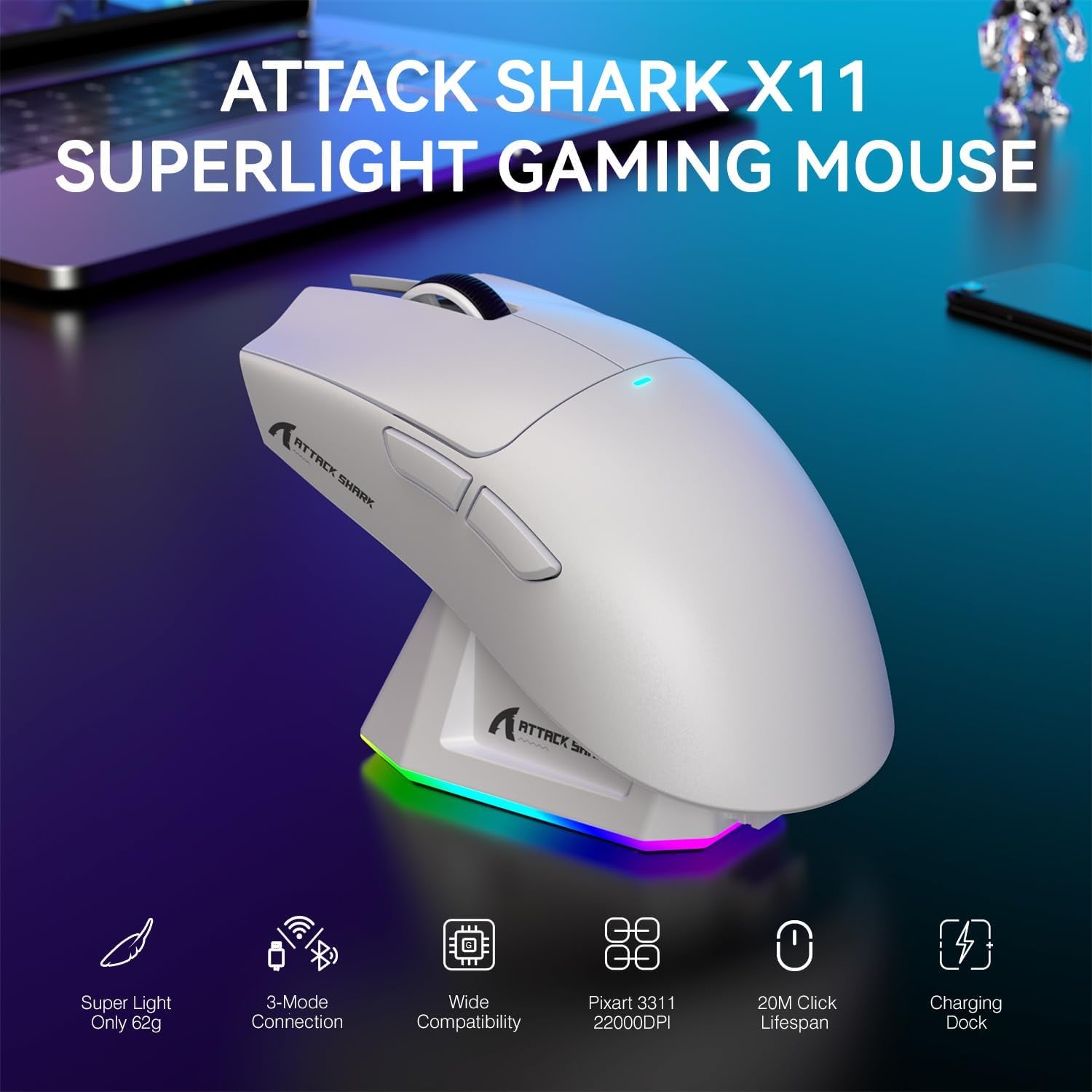 X11 -Wireless Gaming Mouse